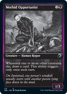 Morbid Opportunist 113/534 (Innistrad: Double Feature)  | Good Games Modbury