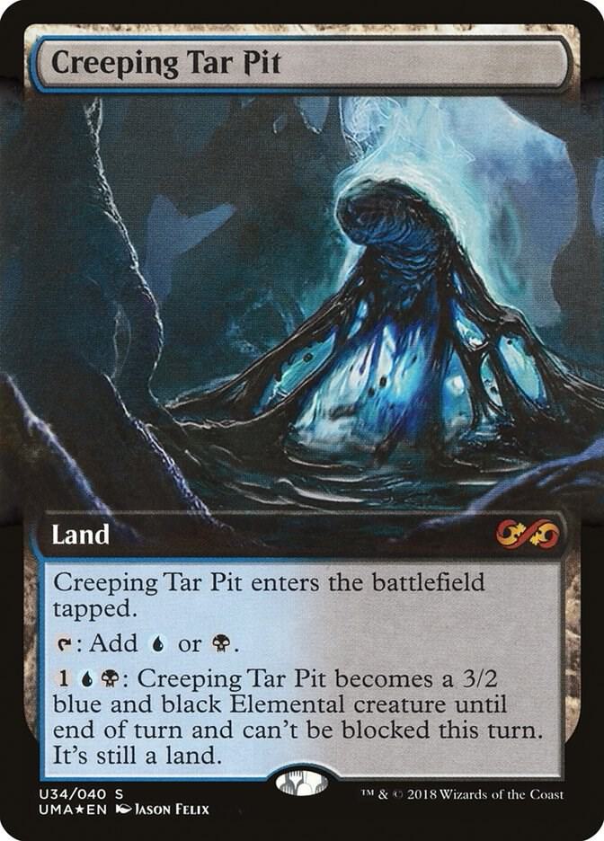 Creeping Tar Pit 34/40 (Ultimate Masters: Box Toppers)  - Foil | Good Games Modbury