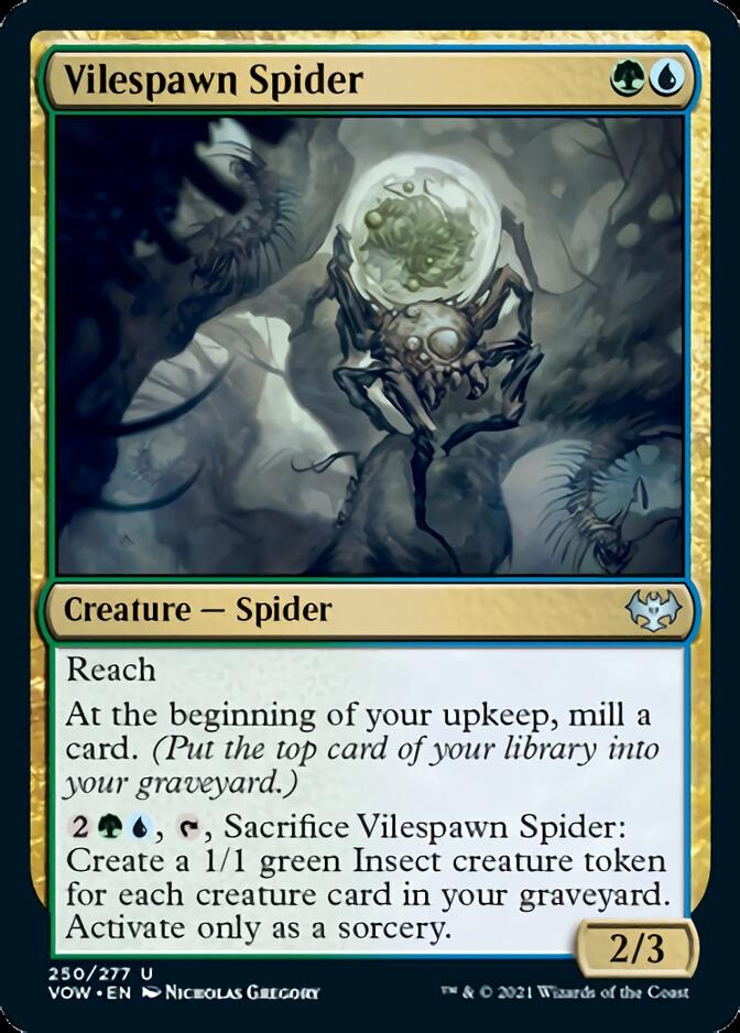 Vilespawn Spider [Innistrad: Crimson Vow] | Good Games Modbury