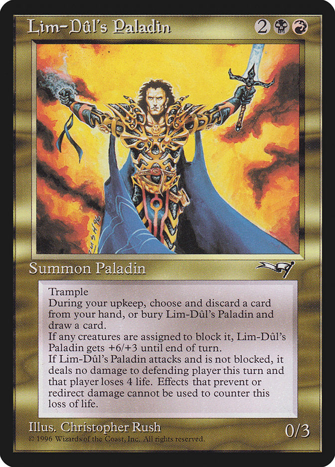 Lim-Dul's Paladin [Alliances] | Good Games Modbury