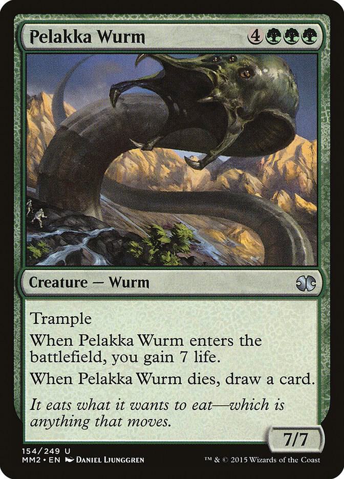 Pelakka Wurm 154/249 (Modern Masters 2015)  - Foil | Good Games Modbury