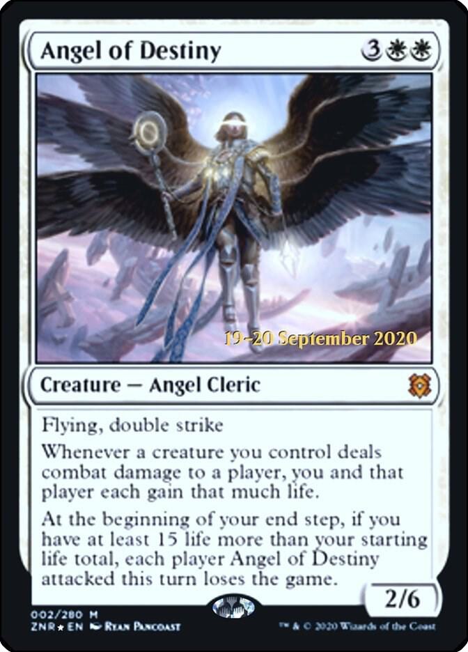 Angel of Destiny 2s/169 (Prerelease Cards)  - PreRelease Foil | Good Games Modbury