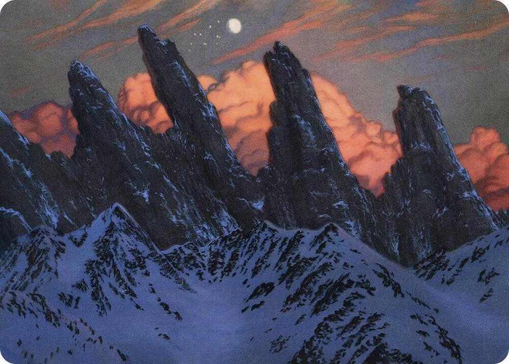 Mountain 59 81 Art Card 59 (Art Series: Adventures in the Forgotten Realms)  | Good Games Modbury