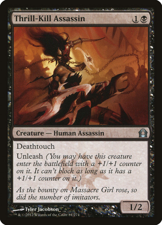 Thrill-Kill Assassin [Return to Ravnica] | Good Games Modbury