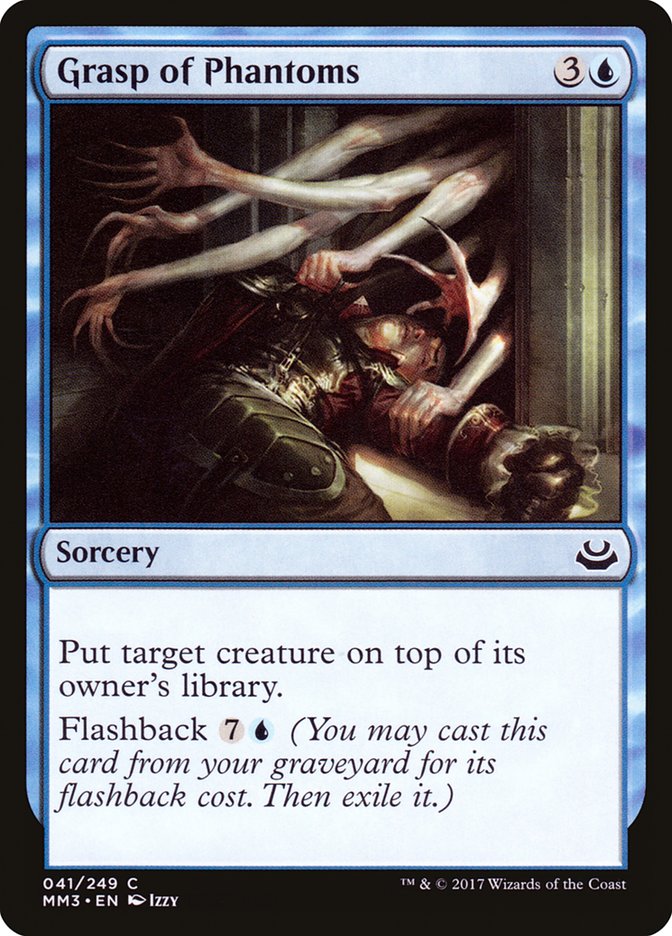 Grasp of Phantoms 41/249 (Modern Masters 2017)  - Foil | Good Games Modbury