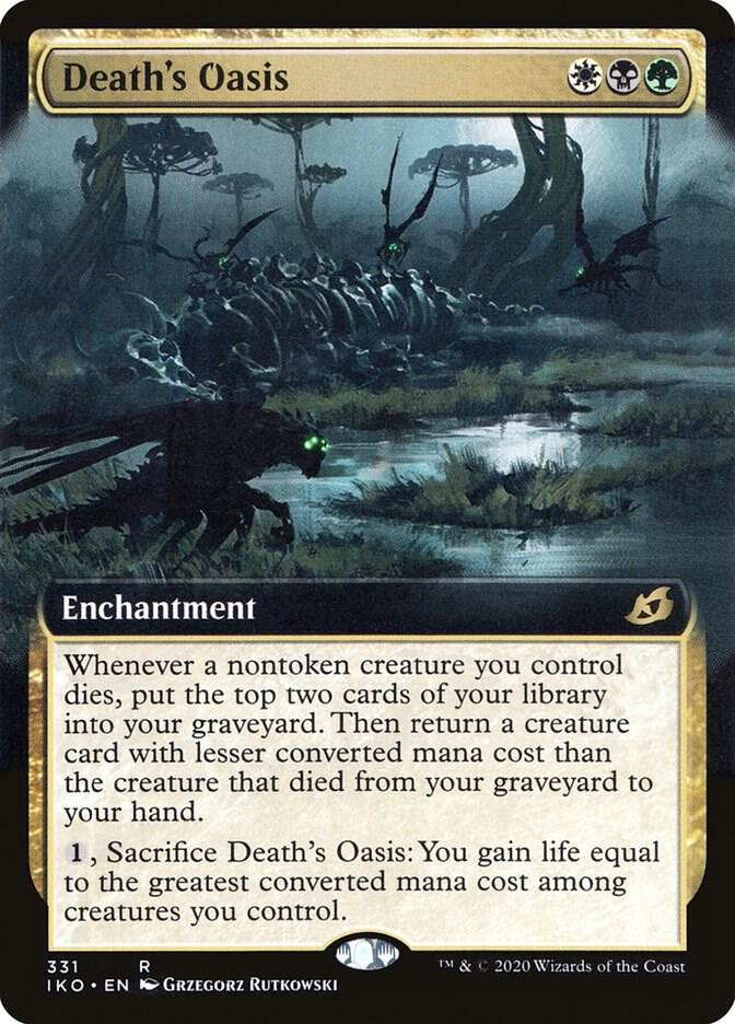 Death's Oasis 331/274 (Ikoria: Lair of Behemoths)  - Extended Art | Good Games Modbury