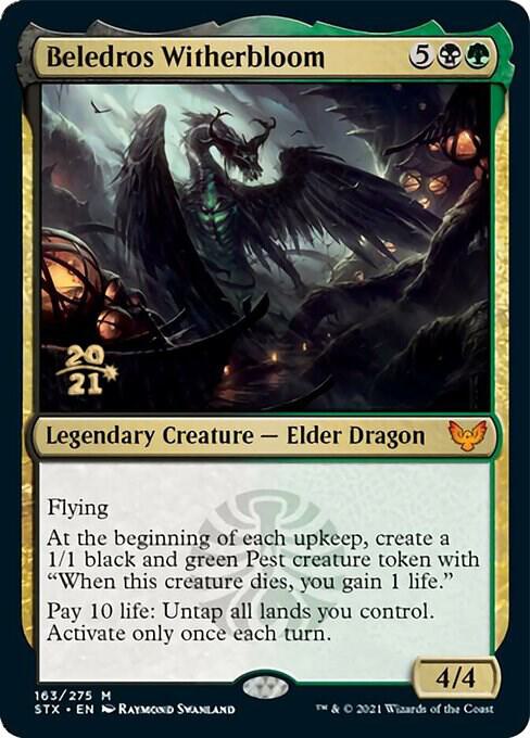 Beledros Witherbloom 163s/180 (Prerelease Cards)  - Foil | Good Games Modbury
