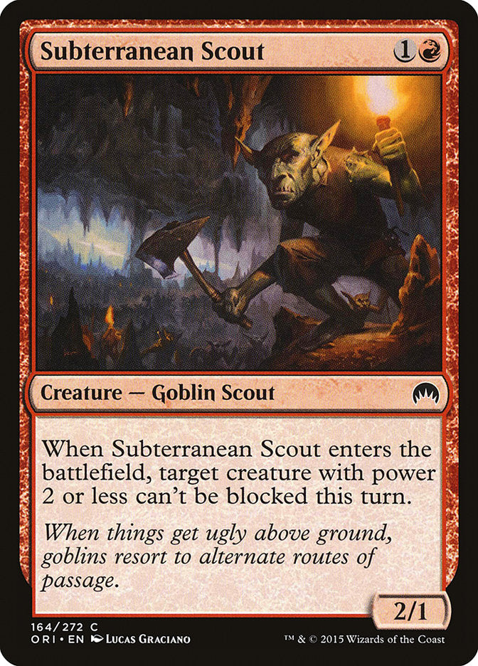 Subterranean Scout [Magic Origins] | Good Games Modbury