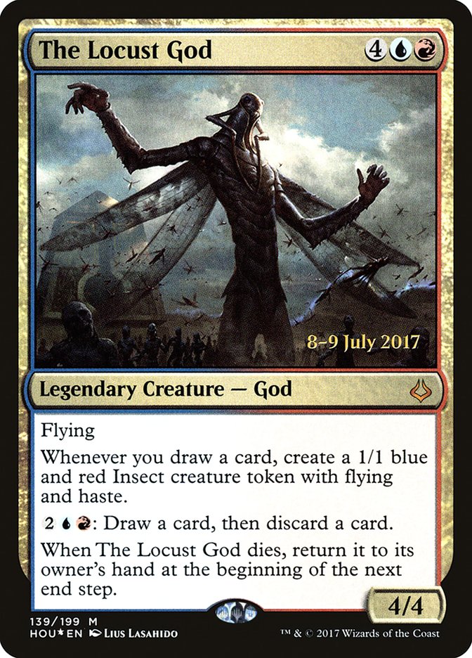 The Locust God [Hour of Devastation Prerelease Promos] | Good Games Modbury