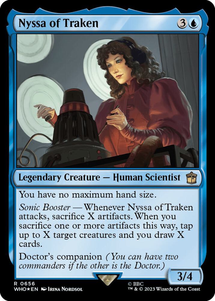 Nyssa of Traken 656/331 (Universes Beyond: Doctor Who)  - Surge Foil | Good Games Modbury
