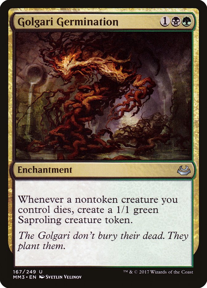 Golgari Germination 167/249 (Modern Masters 2017)  - Foil | Good Games Modbury