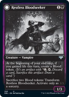 Restless Bloodseeker 395/534 (Innistrad: Double Feature)  - Foil | Good Games Modbury