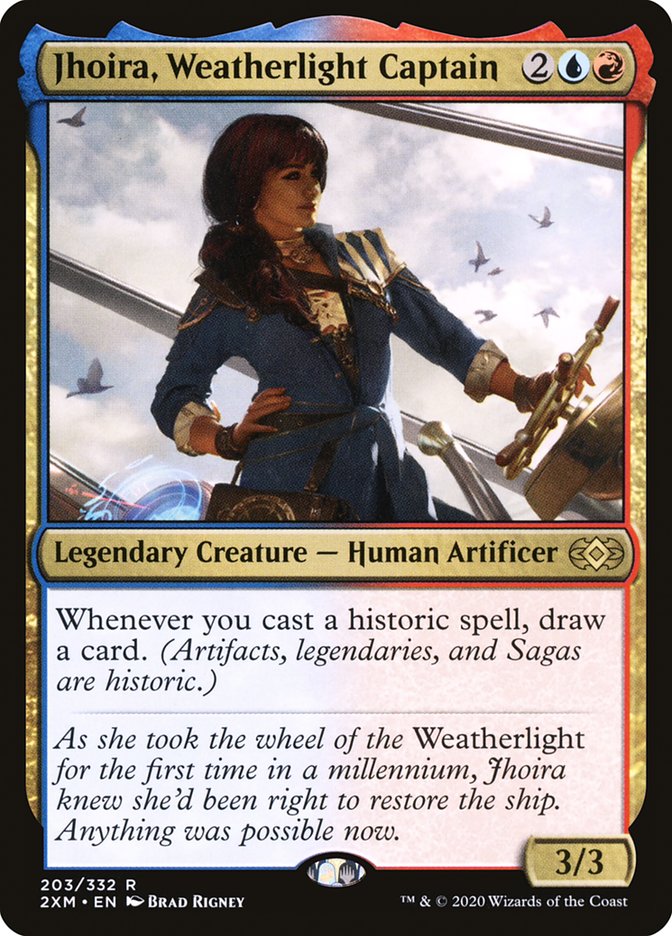Jhoira, Weatherlight Captain 203/332 (Double Masters)  - Foil | Good Games Modbury
