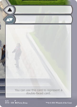 Helper Card (9/9) [Strixhaven: School of Mages Tokens] | Good Games Modbury