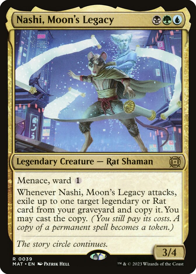 Nashi, Moon's Legacy 39 (March of the Machine: The Aftermath)  - Foil | Good Games Modbury