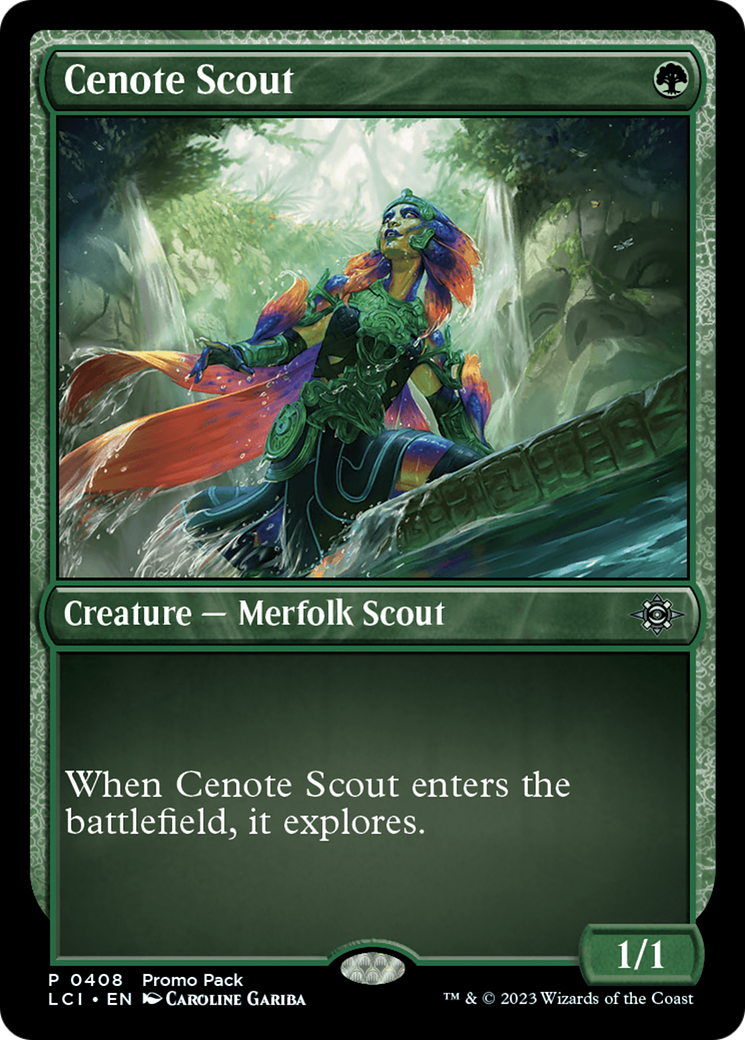 Cenote Scout [The Lost Caverns of Ixalan Promos] | Good Games Modbury