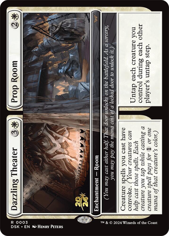 Dazzling Theater Prop Room 3 (Prerelease Cards)  - Foil | Good Games Modbury