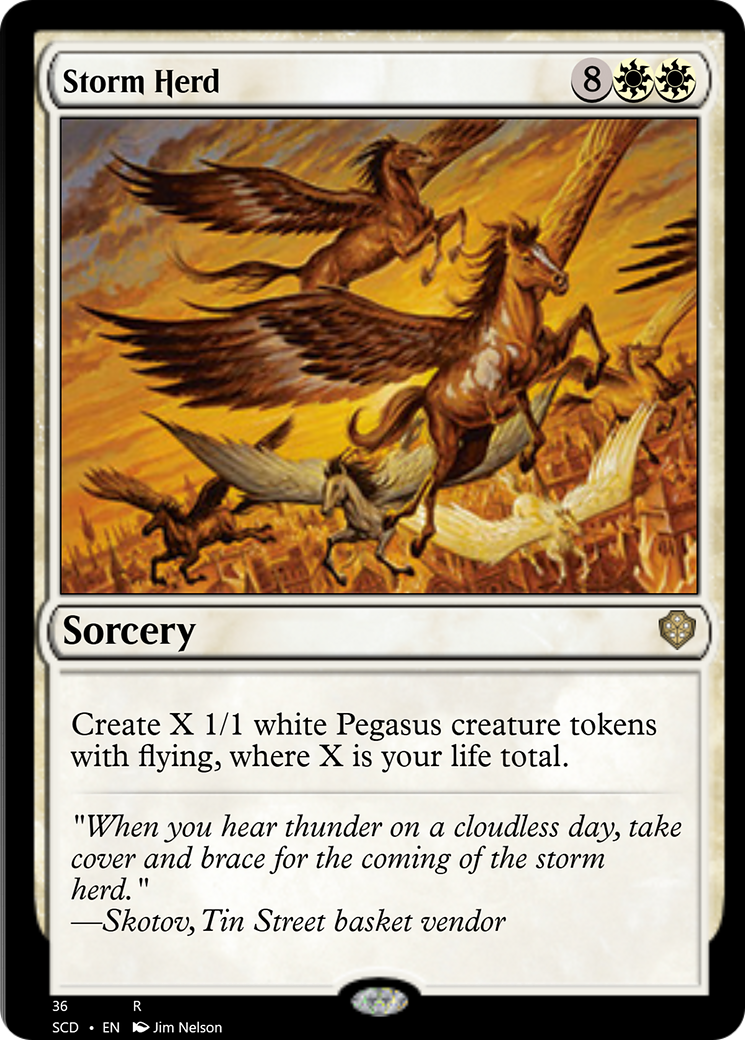 Storm Herd [Starter Commander Decks] | Good Games Modbury