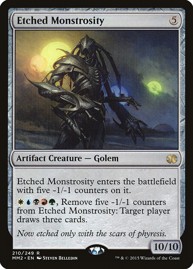 Etched Monstrosity 210/249 (Modern Masters 2015)  | Good Games Modbury