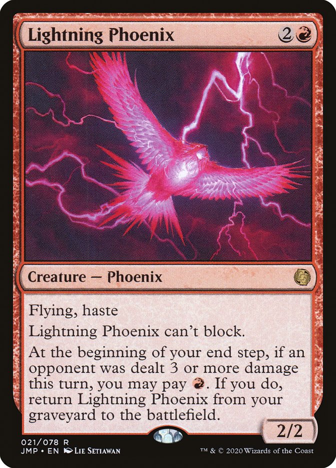 Lightning Phoenix 21/495 (Jumpstart)  | Good Games Modbury