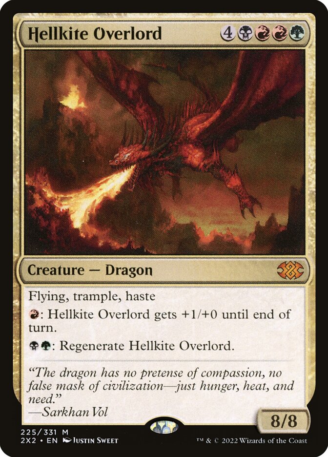 Hellkite Overlord 225 (Double Masters 2022)  | Good Games Modbury