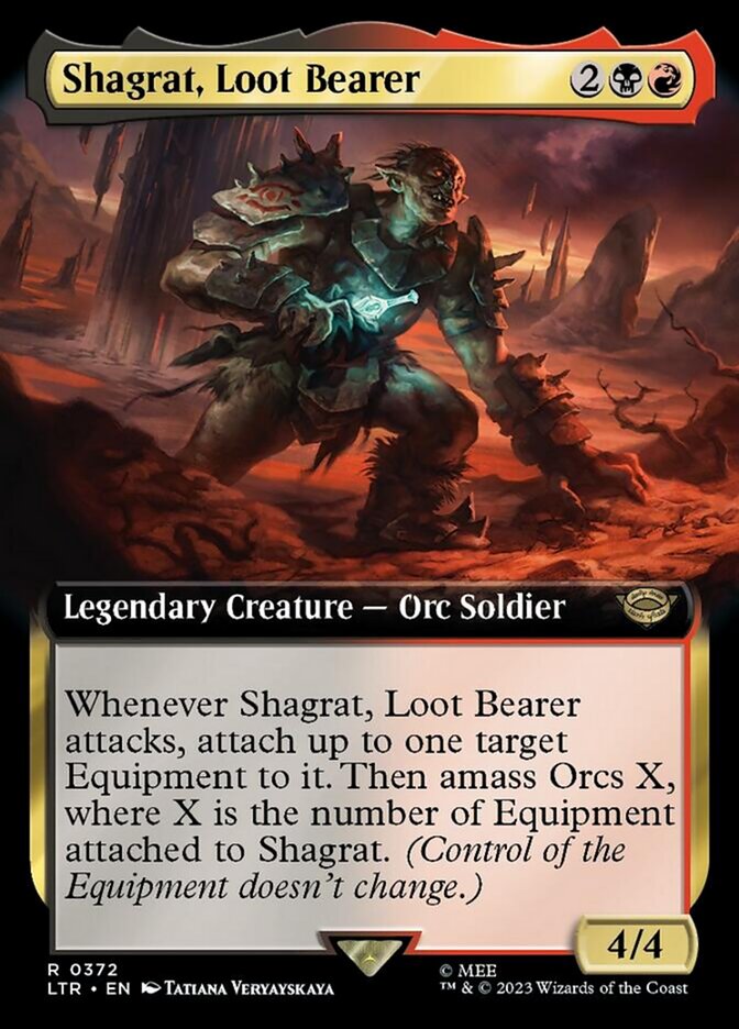 Shagrat, Loot Bearer (Extended Art) [The Lord of the Rings: Tales of Middle-Earth] | Good Games Modbury