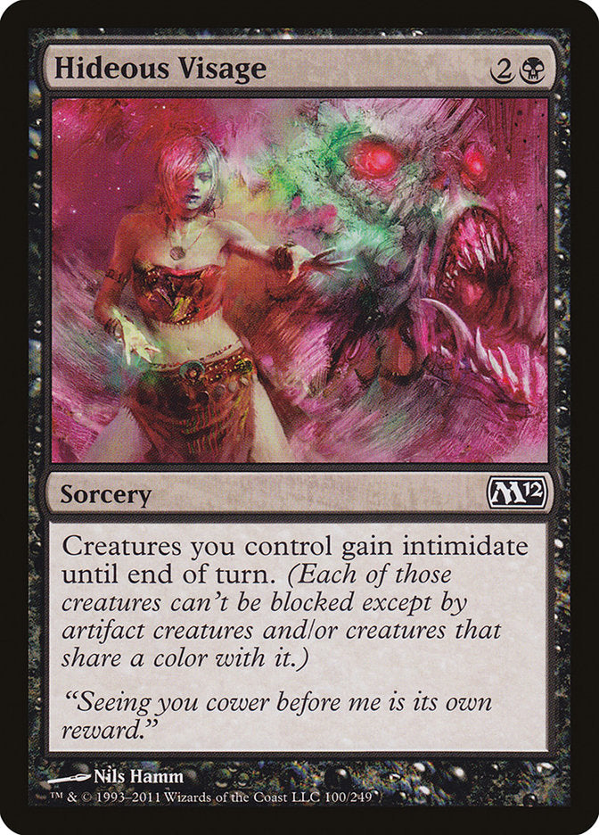 Hideous Visage [Magic 2012] | Good Games Modbury