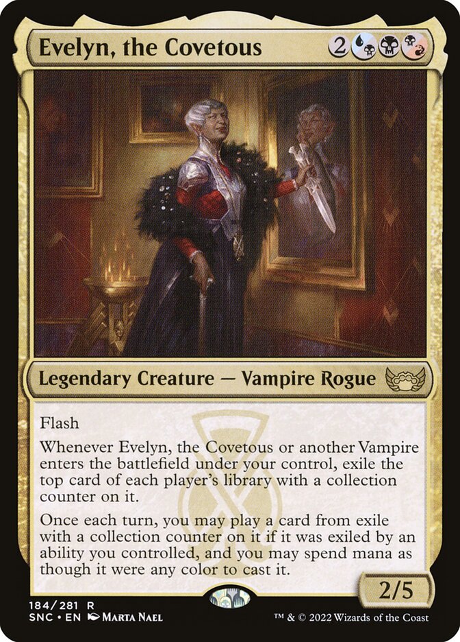 Evelyn, the Covetous 184/281 (Streets of New Capenna)  | Good Games Modbury