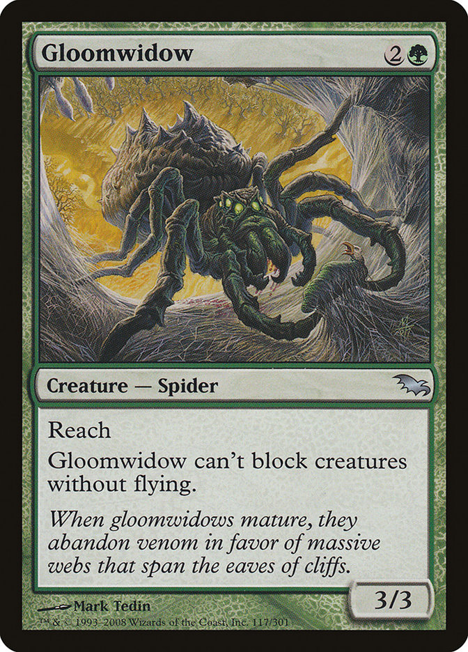 Gloomwidow [Shadowmoor] | Good Games Modbury