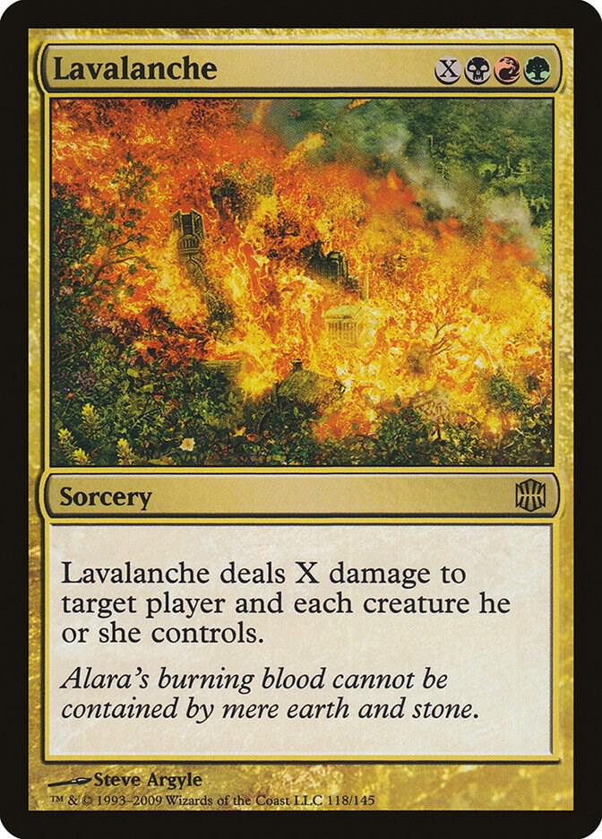 Lavalanche 118/145 (Alara Reborn)  - Foil | Good Games Modbury