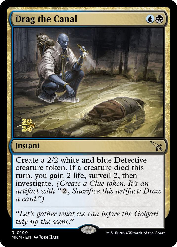 Drag the Canal 199s/182 (Prerelease Cards)  - Foil | Good Games Modbury