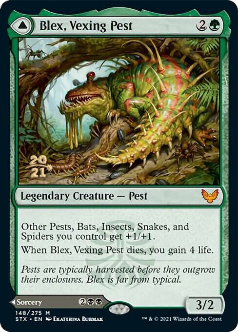 Blex Vexing Pest 148s/180 (Prerelease Cards)  - Foil | Good Games Modbury