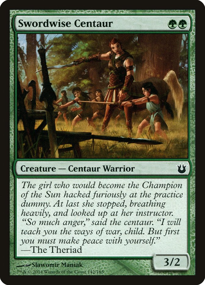 Swordwise Centaur 142/165 (Born of the Gods)  - Foil | Good Games Modbury