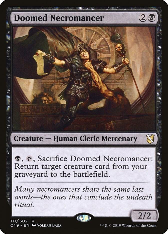 Doomed Necromancer 111/302 (Commander 2019)  | Good Games Modbury