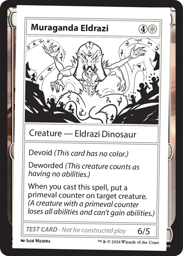 Muraganda Eldrazi [Mystery Booster 2 Playtest Cards] | Good Games Modbury