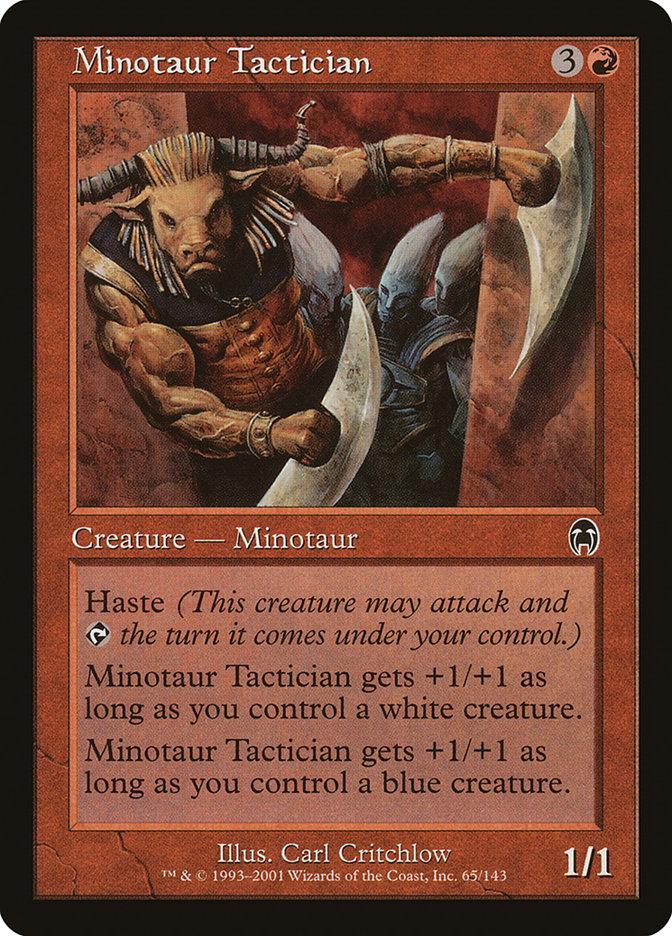 Minotaur Tactician 65 (Apocalypse)  - Foil | Good Games Modbury