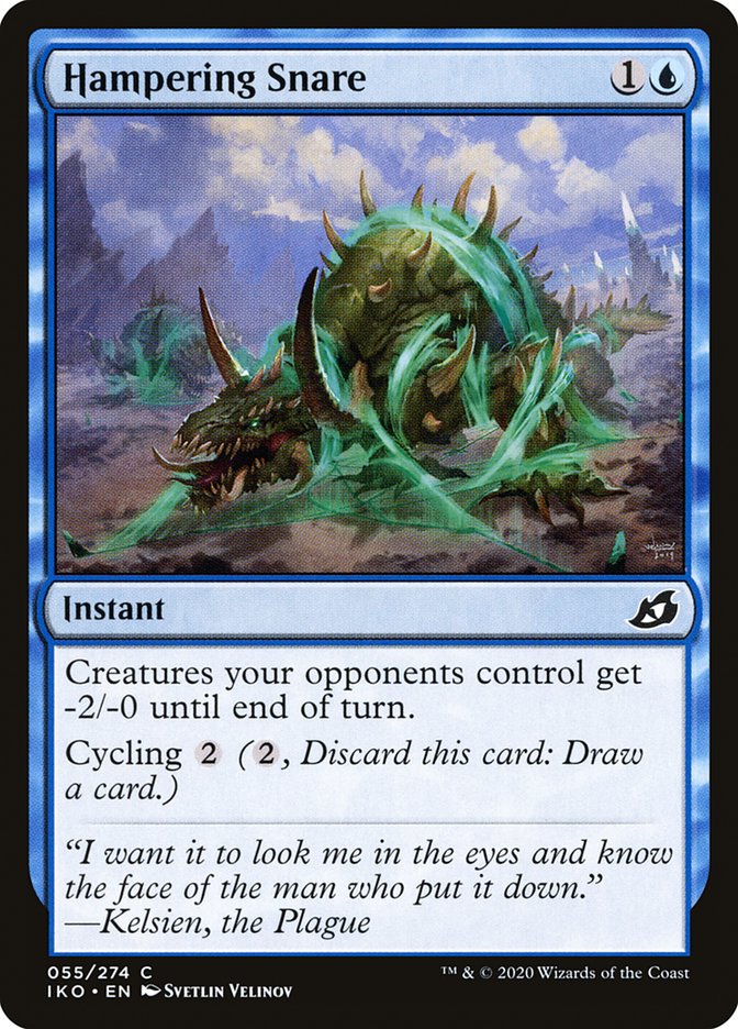 Hampering Snare [Ikoria: Lair of Behemoths] | Good Games Modbury