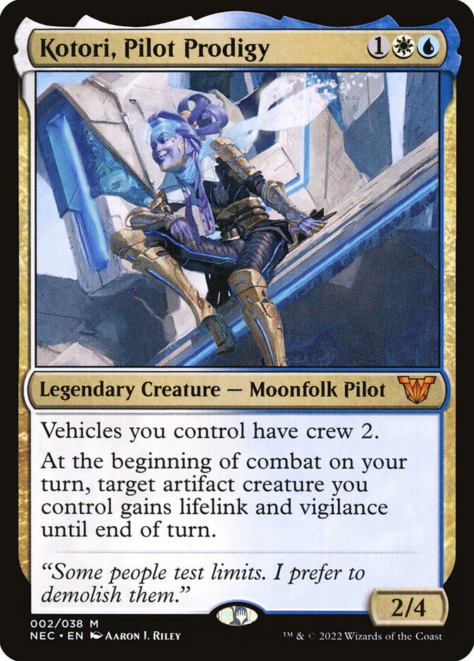 Kotori, Pilot Prodigy 2/38 (Commander: Kamigawa: Neon Dynasty)  - Foil | Good Games Modbury