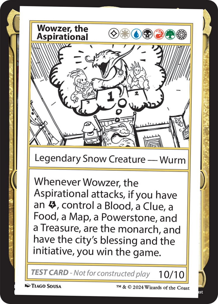 Wowzer, the Aspirational [Mystery Booster 2 Playtest Cards] | Good Games Modbury