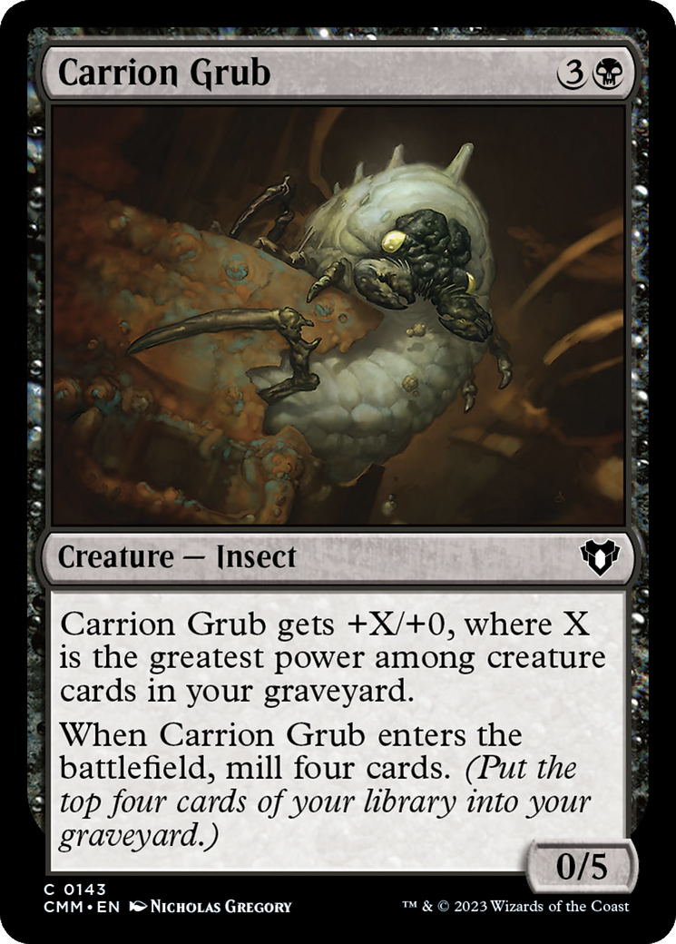 Carrion Grub [Commander Masters] | Good Games Modbury