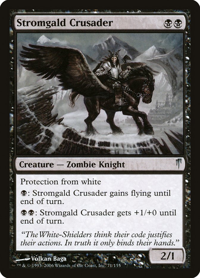 Stromgald Crusader 71/155 (Coldsnap)  - Foil | Good Games Modbury