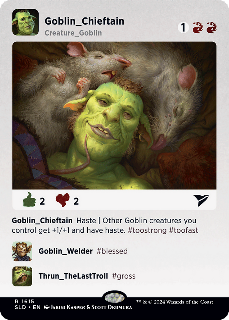 Goblin Chieftain [Secret Lair Drop Series] | Good Games Modbury