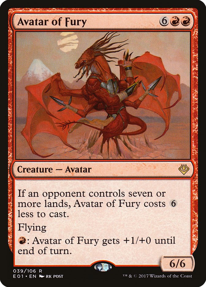 Avatar of Fury 39/106 (Archenemy: Nicol Bolas)  | Good Games Modbury