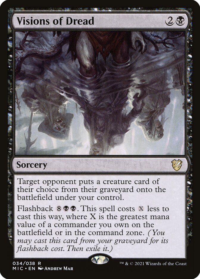 Visions of Dread 34/38 (Commander: Innistrad: Midnight Hunt)  | Good Games Modbury