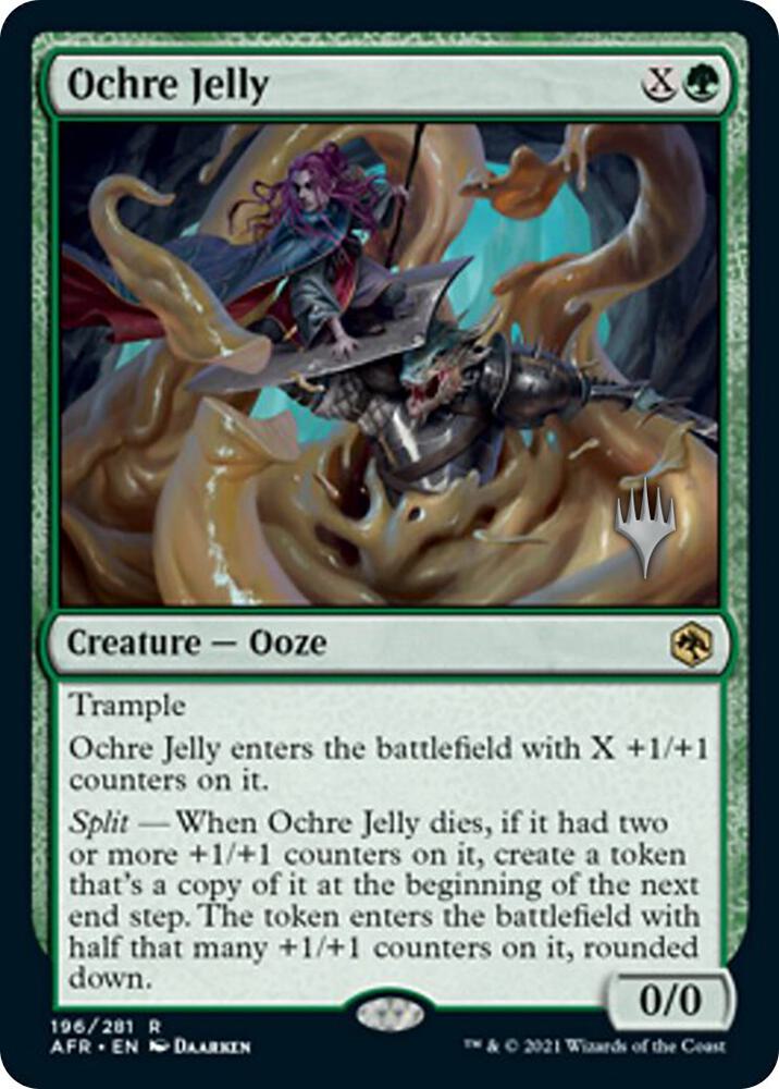 Ochre Jelly 196 (Promo Pack: Adventures in the Forgotten Realms)  - Foil | Good Games Modbury