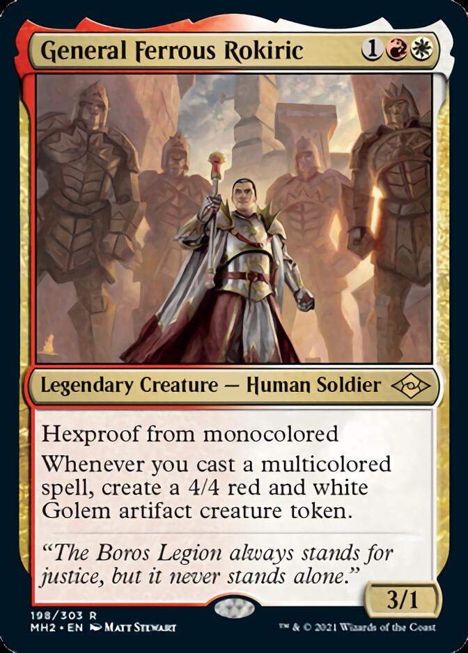 General Ferrous Rokiric [Modern Horizons 2] | Good Games Modbury