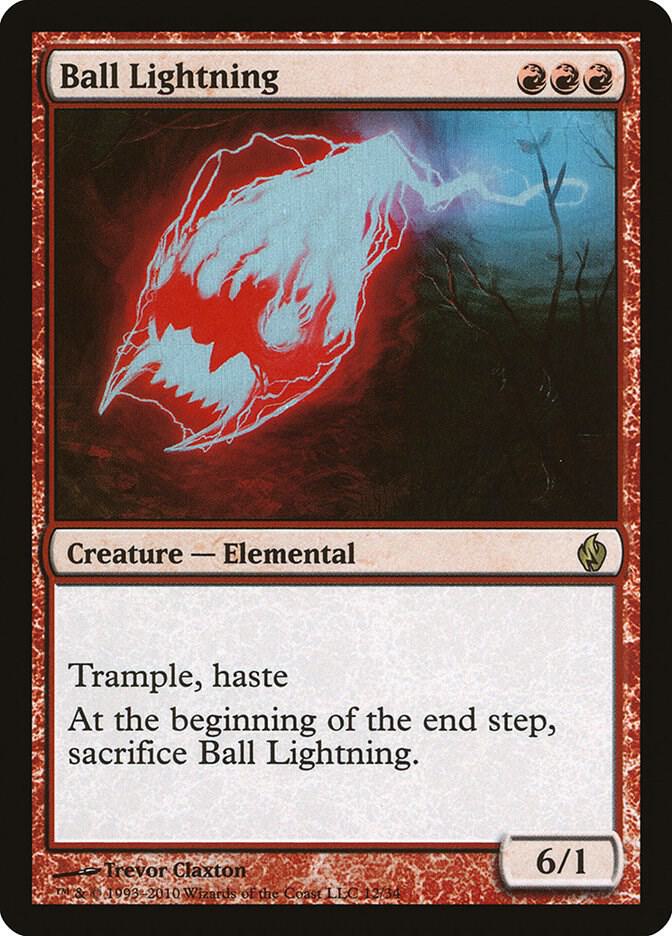 Ball Lightning 12/34 (Premium Deck Series: Fire and Lightning)  - Foil | Good Games Modbury