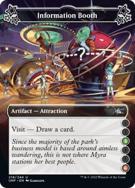 Information Booth 3 6 218b/244 (Unfinity)  - Foil | Good Games Modbury