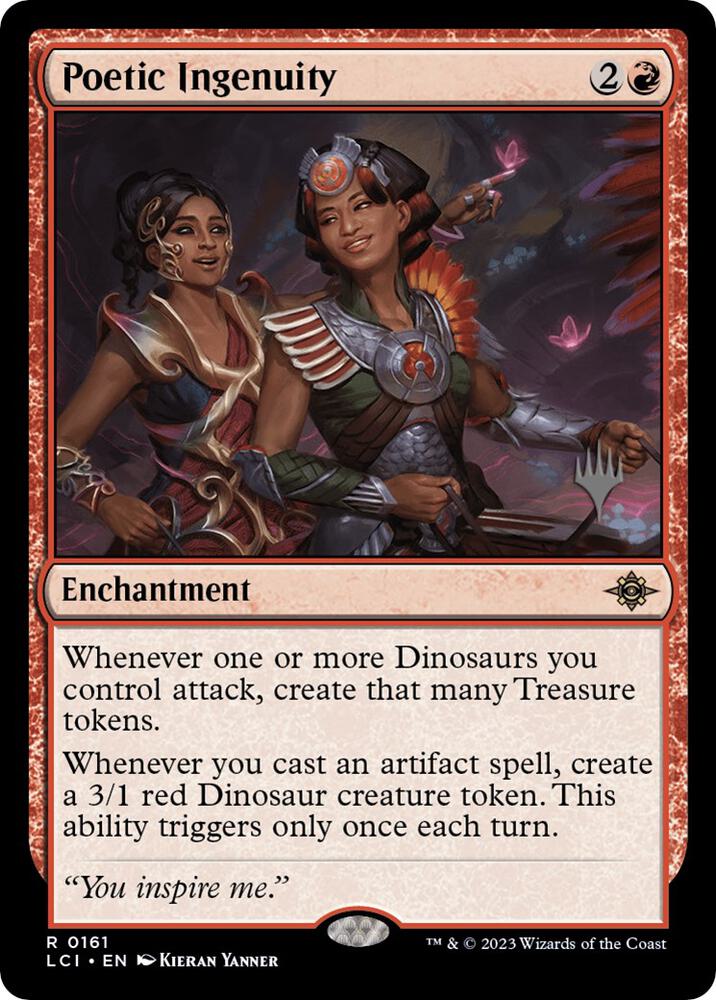 Poetic Ingenuity 161p/138 (Promo Pack: The Lost Caverns of Ixalan)  - Foil | Good Games Modbury