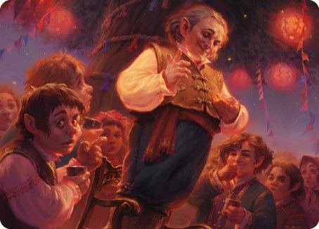 Bilbo, Retired Burglar Art Card [The Lord of the Rings: Tales of Middle-earth Art Series] | Good Games Modbury